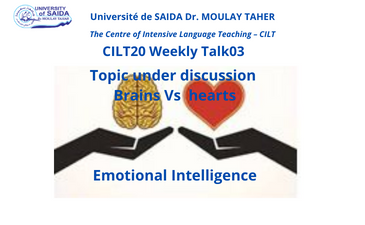 CILT20 Weekly Talk03 Brains Vs hearts