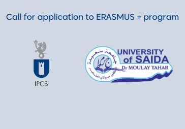 Call for application to ERASMUS + program