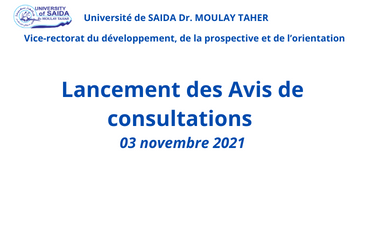 Avis de consultation N°55