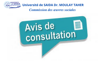 Avis des consultations des ouevres sociales Avis des consultations des ouevres sociales
