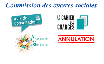 Avis de consultations des ouevres sociales