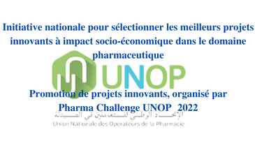 Promotion de projets innovants Pharma Challenge UNOP