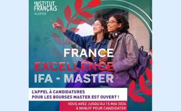 Appel à candidatures 2024 Bourses d’études « FRANCE EXCELLENCE IFA »  MASTER 2