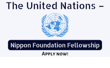 Appel à candidatures pour la session 2025 du Programme de Bourses United Nations-Nippon Foundation Fellowship