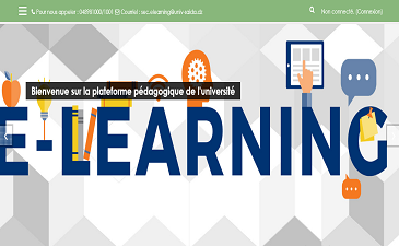 إعلان عن دورة تكوينية خاصة بأرضية التعليم عن بعد Moodle لفائدة الأساتذة