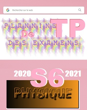 Exames de TP -S2-2021