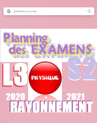 Examens 3 Rayonnement S2 -2021