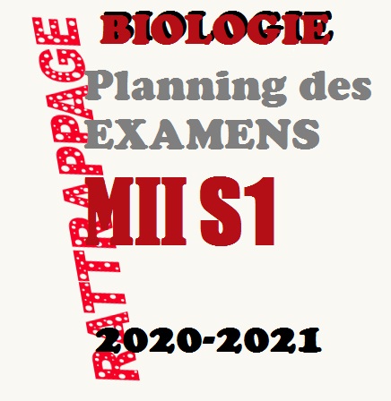 RATTRAPAGE M2 BIOLOGIE