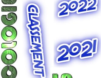 Classement  Ecologie  L3  2021-2022