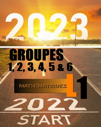 Groupes L1 Maths   2022-2023