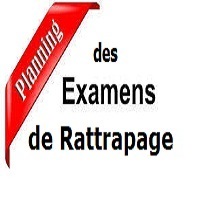 Planning des Examens de Rattrapage Semestre 1 et  Semestre 2   Année Universitaire 2023/ 2024