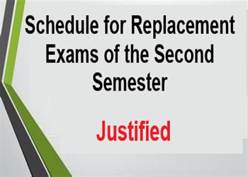 Planning des Examens de Remplacement du Deuxième Semestre (S2) 2025