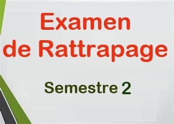Planning des Examens de Rattrapage du S2 24/25