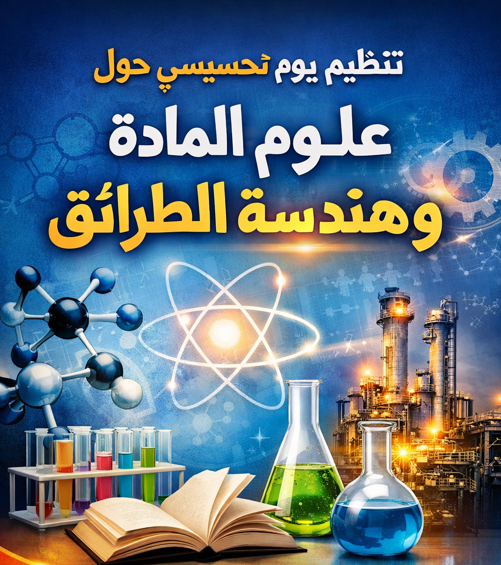 تنظيم يوم تحسيسي حول علوم المادة وهندسة الطرائق