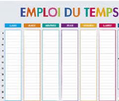 Les Emplois Du Temps Du 2eme Semestre Faculte Technologie 17 18 Faculte De Technologie