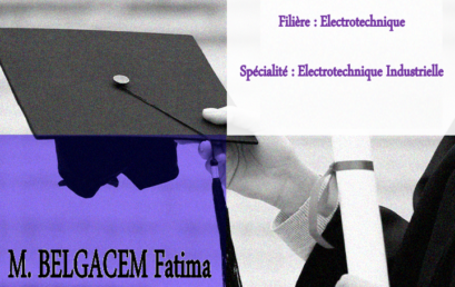 Avis de soutenance de thèse de Doctorat – Spécialité : Electrotechnique Industrielle