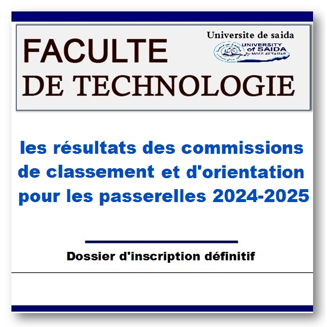 les résultats des commissions de classement et d’orientation pour les passerelles 2024-2025. les résultats des commissions de classement et d’orientation pour les passerelles 2024-2025.