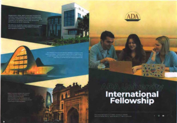 منحة دراسية من جامعة أذربيجان « ADA » d’Azerbaïdjan » منحة دراسية من جامعة أذربيجان « ADA » d’Azerbaïdjan »