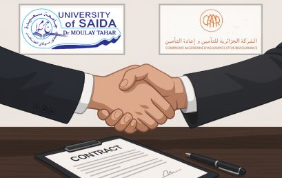 إبرام إتفاقية بين جامعة سعيدة مع الشركة الوطنية للـتأمين وإعادة الـتأمين LA CAAR