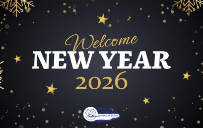 تهنئة بمناسبة حلول السنة الميلادية الجديدة إلى كافة أعضاء الأسرة الجامعية