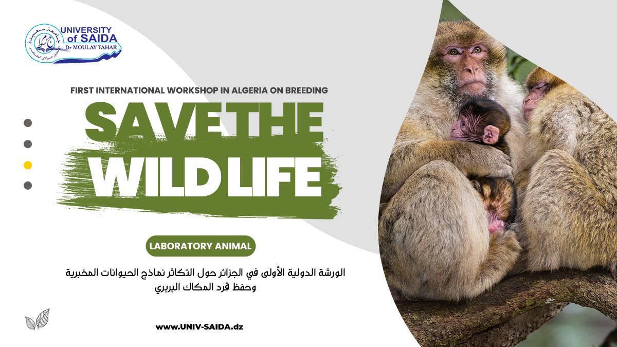 الورشة الدولية الأولى في الجزائر حول التكاثر نماذج الحيوانات المخبرية وحفظ قرد المكاك البربري
