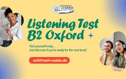 اختبار الاستماع في اللغة الإنجليزية – مستوى B2 (أكسفورد)